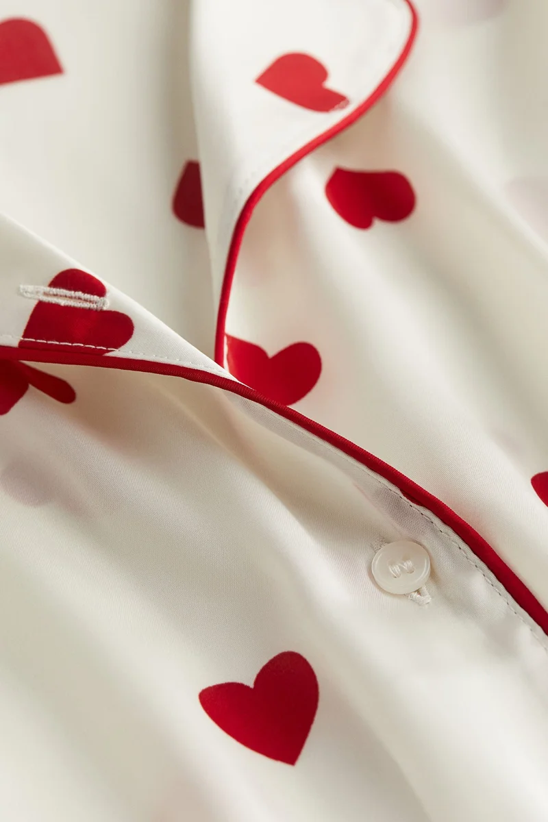 اتش اند ام بيجاما من الساتان